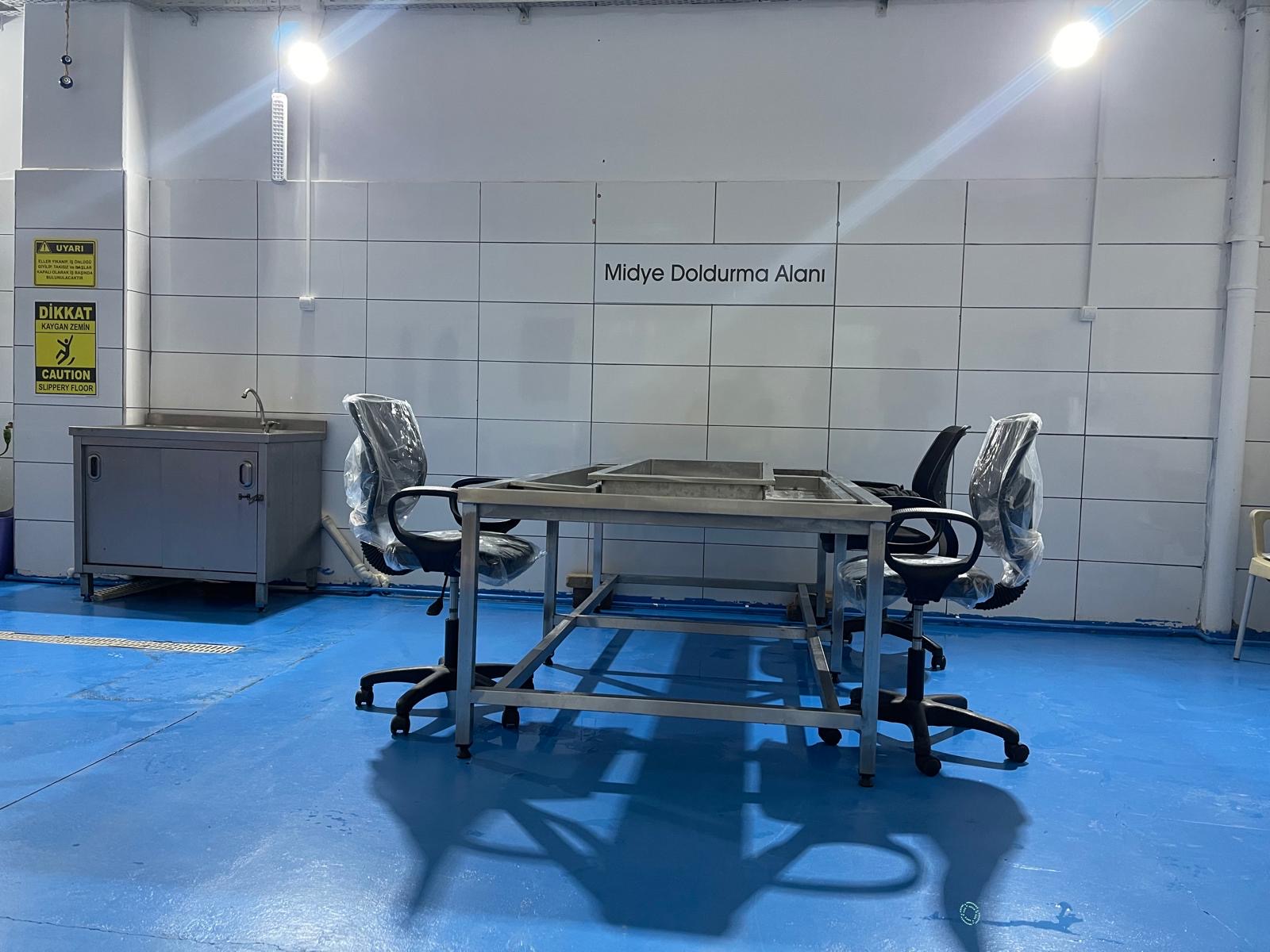 Paketleme ve Etiketleme Hattı - Midye Limon® Üretim Tesisi